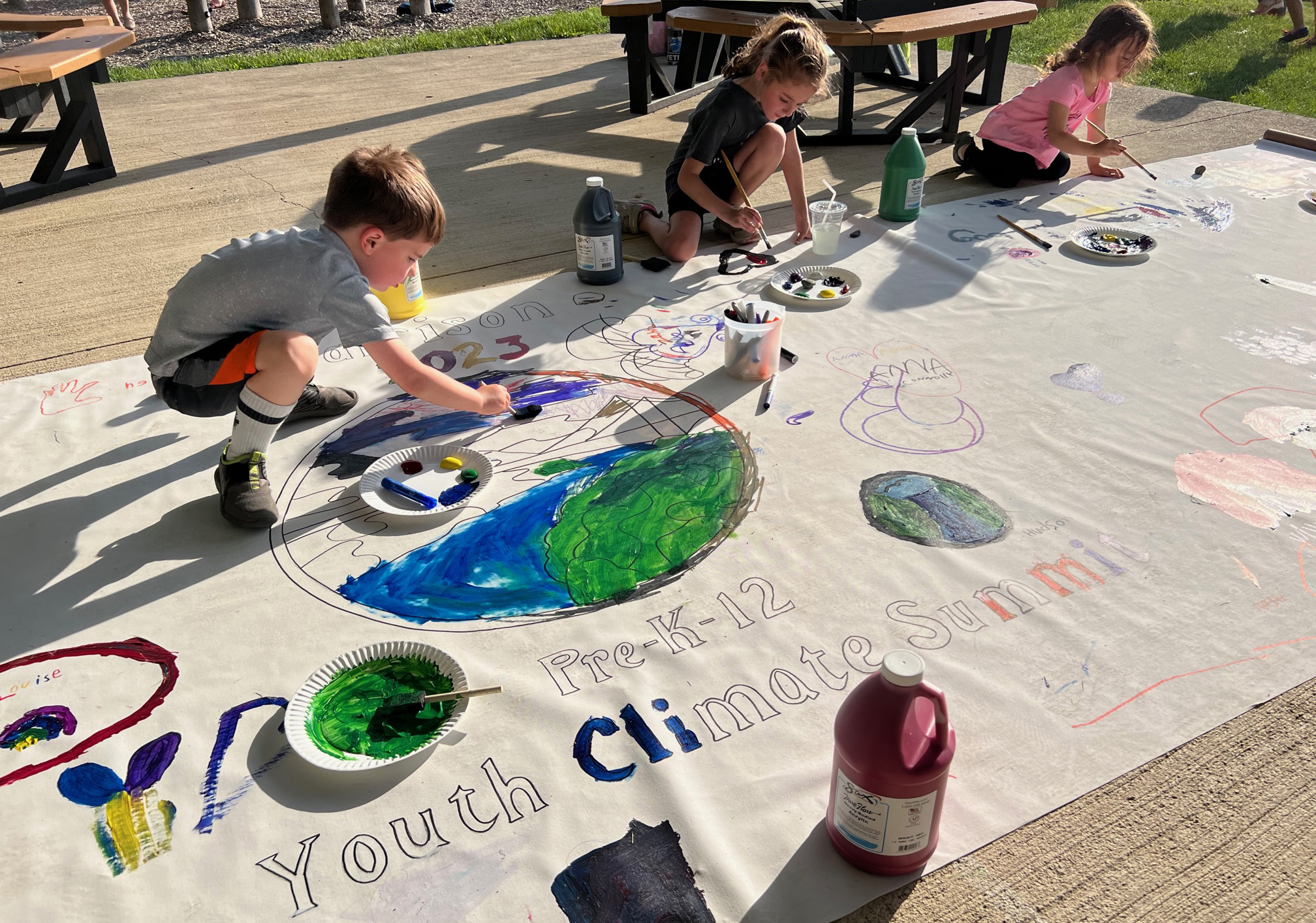 Kids mural