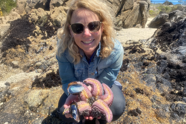 Bridget with Octopus