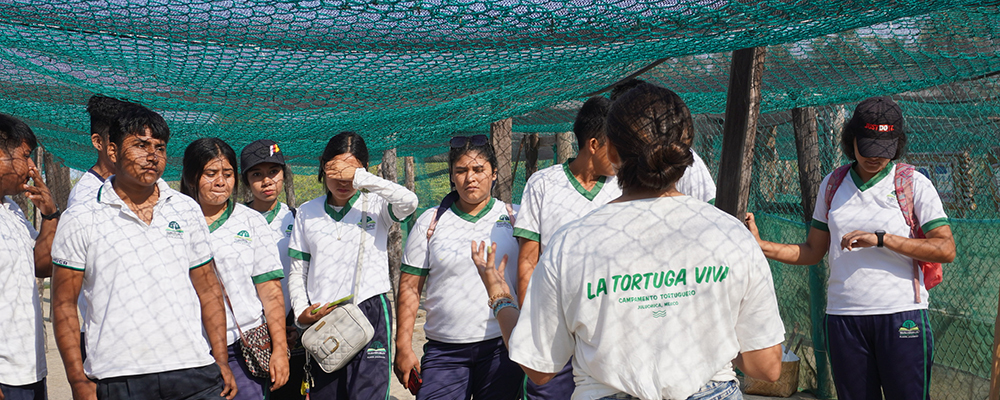 Lary w group of kids