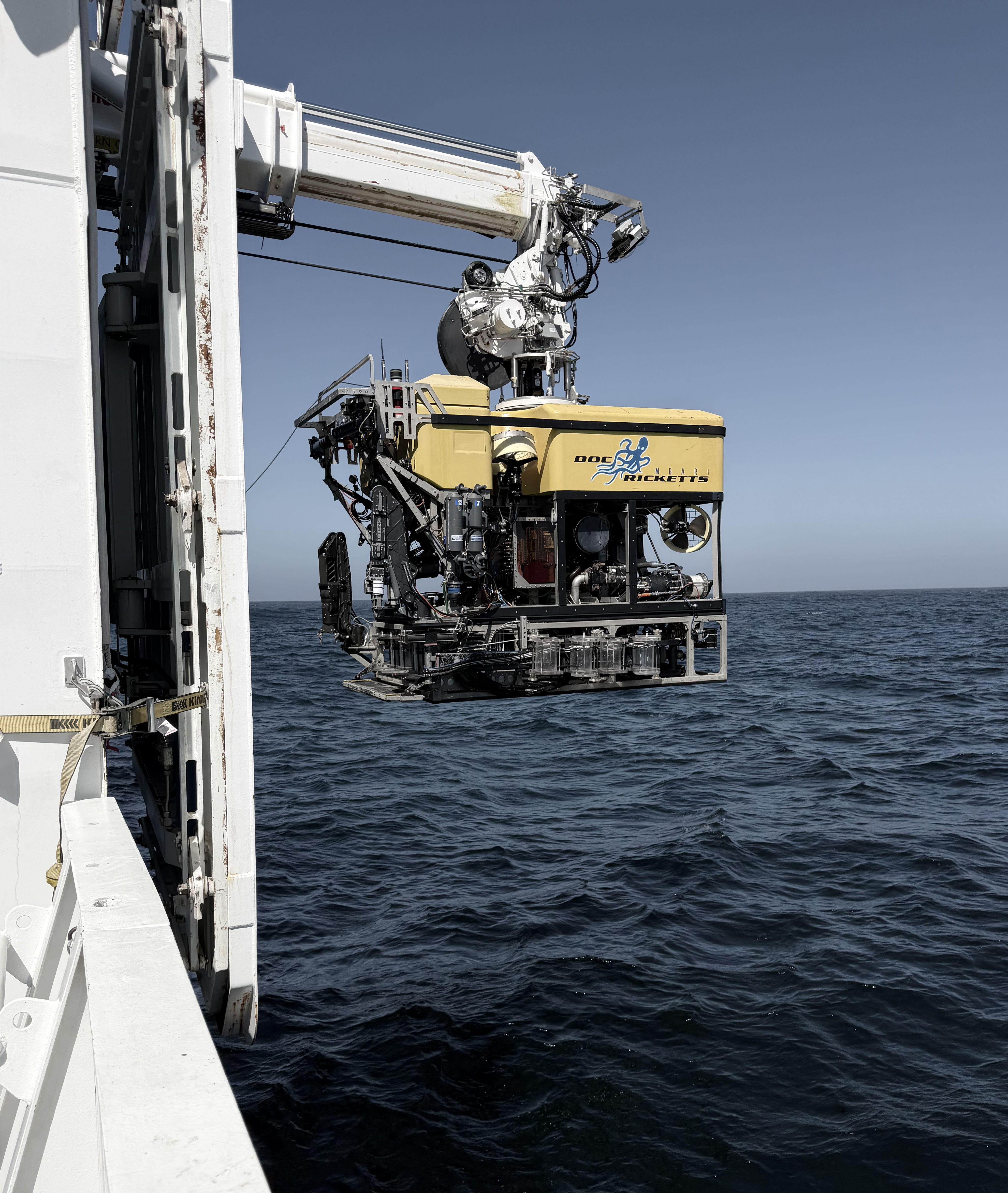 Launching ROV