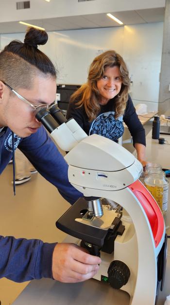 Guy with Microscope